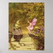 Fairy Illustration Fantasy Poster 12x16 ポスター (正面)