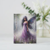 Fairy in a Birch Forest ポストカード (スタンド正面)