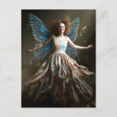 Fairy in a Recycled Dress ポストカード (正面)