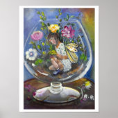 Fairy in a terrarium ポスター (正面)