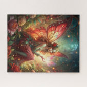 Fairy in red ジグソーパズル (横)