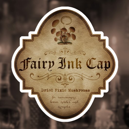 Fairy Ink Cap アポセカリー DC シール