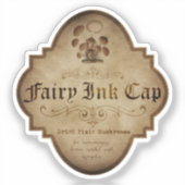 Fairy Ink Cap Apothecary DC シール (正面)