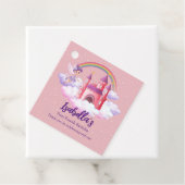 Fairy Kid's Birthday Fairytale Castle Rainbow  フェイバータグ (インサイチュ)