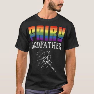 Fairy LGBT Pride Equality Awareness Godfather  Tシャツ