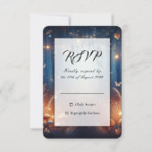  Fairy Lights and Moonlit Forest Magic 出欠カード (正面)