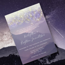 Fairy Lights Violet Purple Wedding