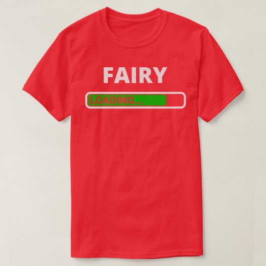 Fairy Loading Cool Halloween Costume Loading Tシャツ (デザイン正面)