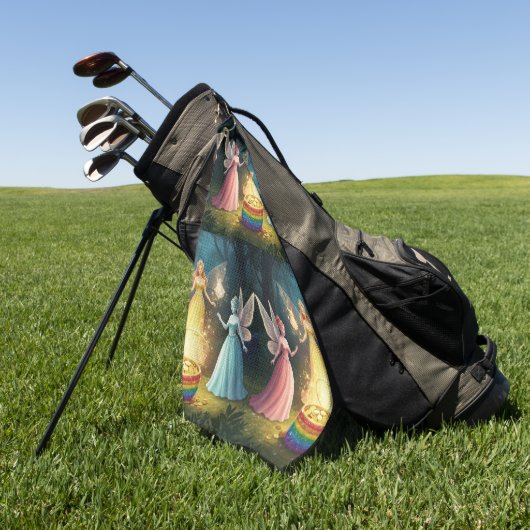 Fairy Marvel Wipe  ゴルフタオル (グリーン)