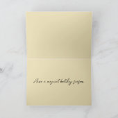 Fairy Merry Christmas カード (内部)