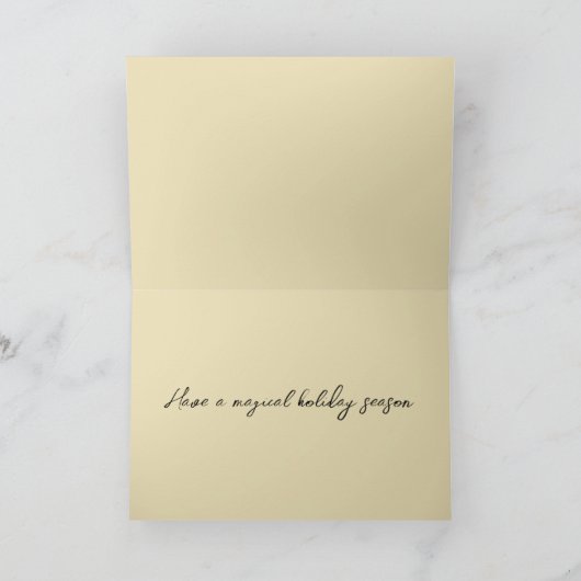 Fairy Merry Christmas カード (内部)