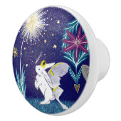 Fairy Moth Bunny  セラミックノブ (右)