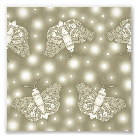 Fairy Moths フォトプリント (正面)