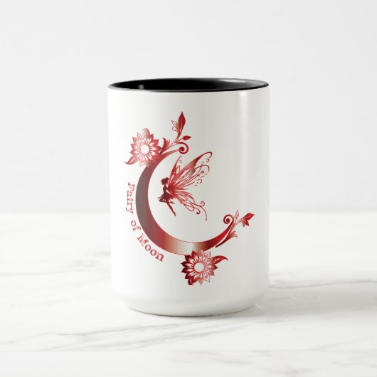 Fairy of moon Women Mug マグカップ (中央)