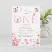 Fairy One Invitation for Birthday Magical Party  招待状 (スタンド正面)
