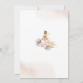 Fairy ONE Pampass 1st Birthday Invitation 招待状 (裏面)