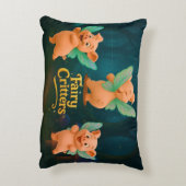 Fairy Piglet Trio Accent Pillow アクセントクッション (裏面(縦))
