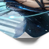 Fairy Prince with Emerald Eyes & Shimmering Wings ポスター (角)