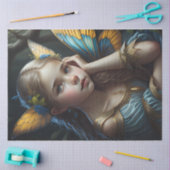 Fairy Princess - Decoupage - Whimsical 薄葉紙 (クラフト)