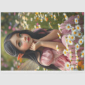 Fairy Princess - Decoupage - Whimsical 薄葉紙 (正面)