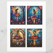 Fairy Scrapbook Junk Journal Collage Paper (正面)