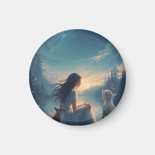 FAIRY SISTERS AND THE FOX マグネット (正面)