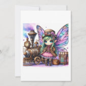 fairy steampunk 招待状 (正面)