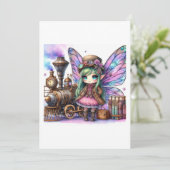 fairy steampunk 招待状 (スタンド正面)