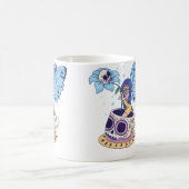 Fairy Sugar Skull Mug Butterfly Tea Pot Witch Magi コーヒーマグカップ (中央)