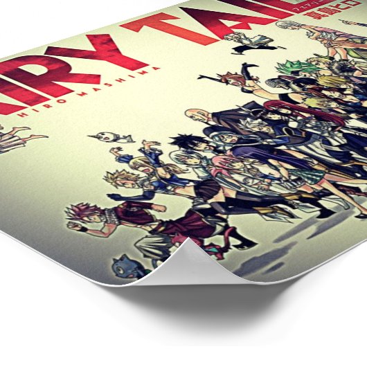 Fairy Tail 37 ポスター (角)