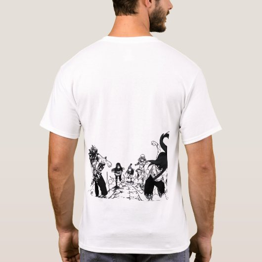 Fairy Tail Anime T-Shirt Tシャツ (裏面)