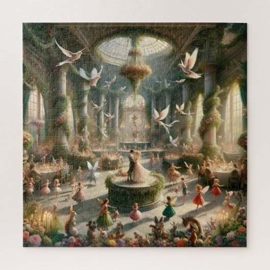 Fairy Tale Dance Valentine's Celebration Ball ジグソーパズル (縦)