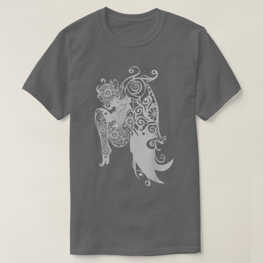 Fairy Tale Fantasy Cute Mandala Top Tシャツ (デザイン正面)