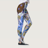 Fairy Tale Hearts Blue Leggings レギンス (右)