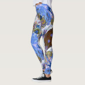 Fairy Tale Hearts Blue Leggings レギンス (左)