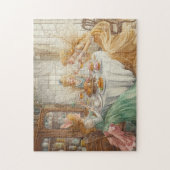 Fairy Tea Party Spring Enchanted Sweets Magic ジグソーパズル (縦)