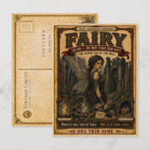 Fairy, Vintage Circus Monster ポストカード (正面/裏面)