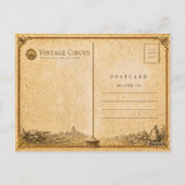 Fairy, Vintage Circus Monster ポストカード (裏面)
