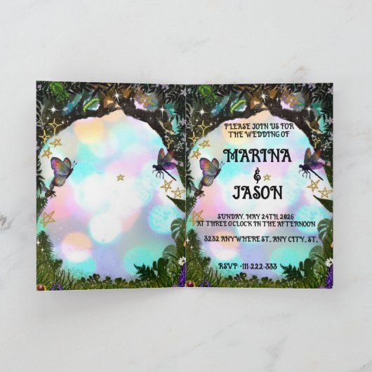 Fairy Whimsical Forest of Magic カード (内部)