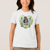 Fairy Wings for Kassidy's 10th birthday トライブレンドＴシャツ (正面)