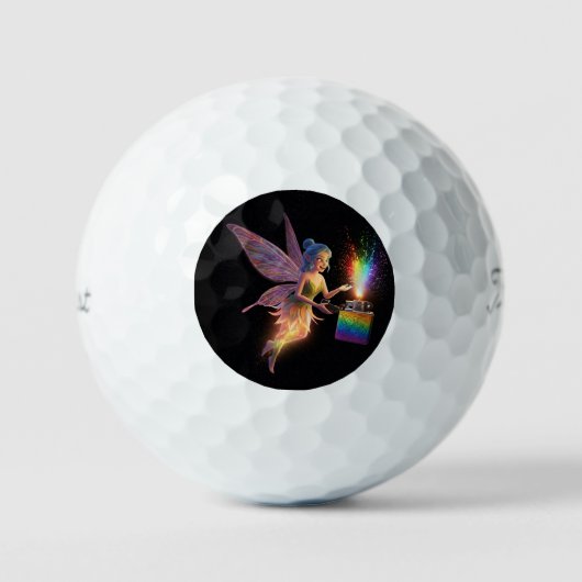 Fairy Winner Spark A1 Golf Ball ゴルフボール (正面)