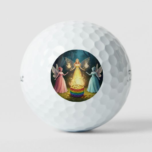 Fairy Winner Spark A3 Golf Ball ゴルフボール (正面)