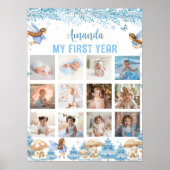 Fairy Winter Onderland First Year Photo Milestone ポスター (正面)