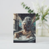 Fairy Woman Bathing ポストカード (スタンド正面)