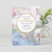 Fairy Wonderland Birthday Girls 招待状 (スタンド正面)