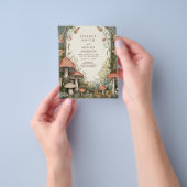 FAIRYCOREのヴィンテージ結婚自然愛おとぎ話 チラシ (手)