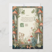 FAIRYCOREのヴィンテージ結婚自然愛おとぎ話 招待状 (裏面)