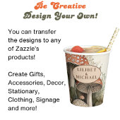 FAIRYCOREのヴィンテージ結婚自然愛おとぎ話 招待状