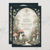 FAIRYCOREの結婚ヴィンテージFairytale Fairybook Chic 招待状 (正面/裏面)