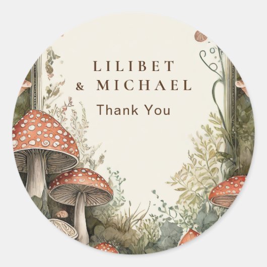 FAIRYCOREマッシュルームゴブリンカスタムコアの恩恵 ラウンドシール (正面)